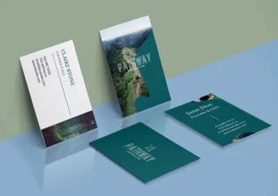 create modern business cards for your business